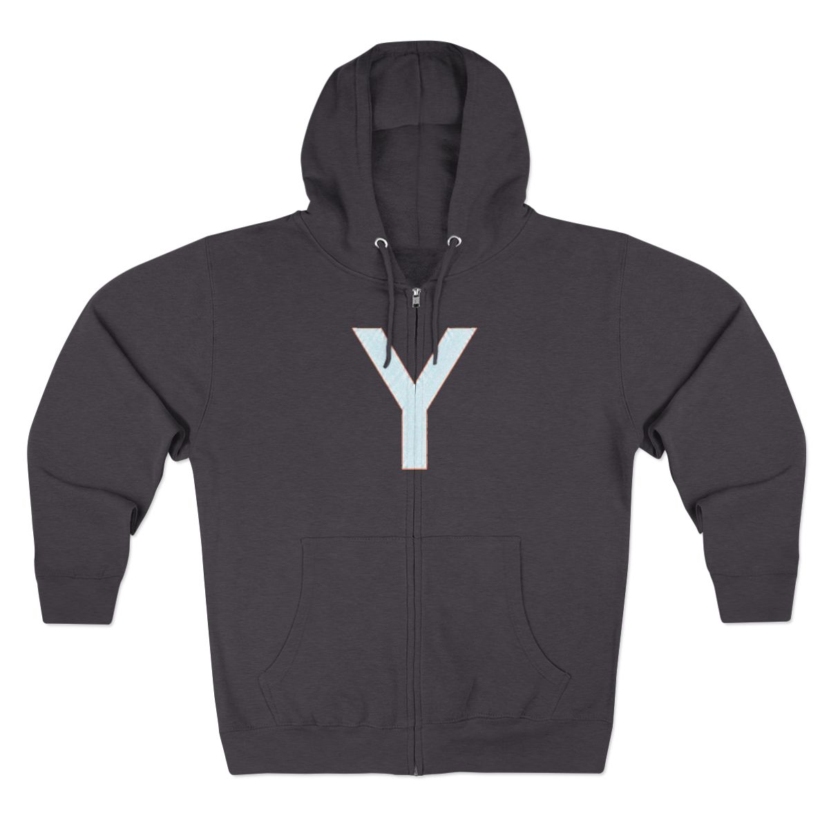 YC Zip Hoodie | Y Combinator - alternate angle 2, merchandise